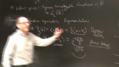 Phys521F14 Podcast15   Heisenberg picture,  x and p representations