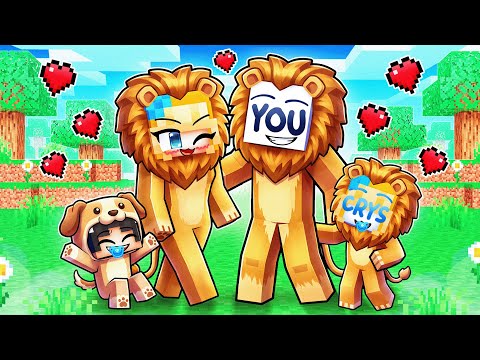 You Have A ANIMAL Family in Minecraft!