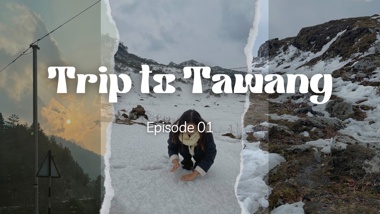 Road Trip to Tawang || ep 01 || Diphu to Arunachal Pradesh ✨🚗|| Travel vlog 💌