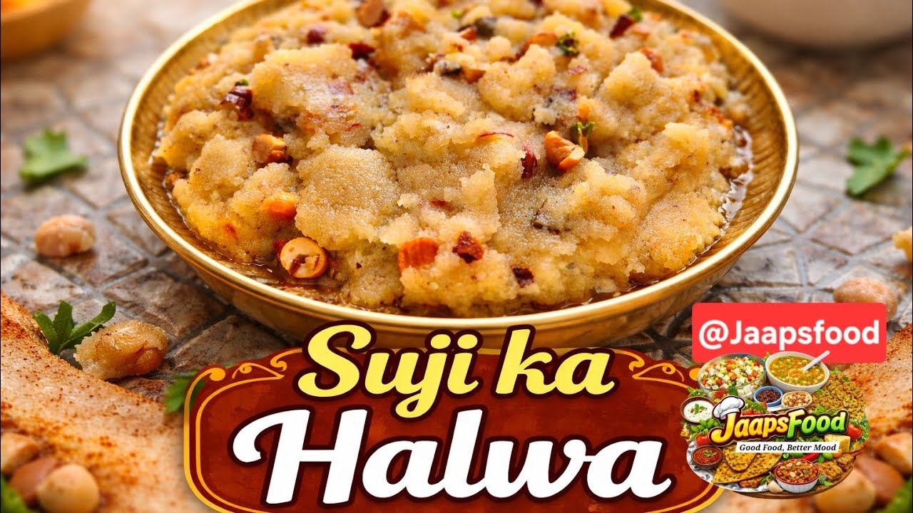 Suji ka Halwa Recipe | Perfect Soft & Ghee-Loaded Halwa 😍