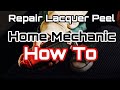 How to repair lacquer peel, Clear Coat Fix