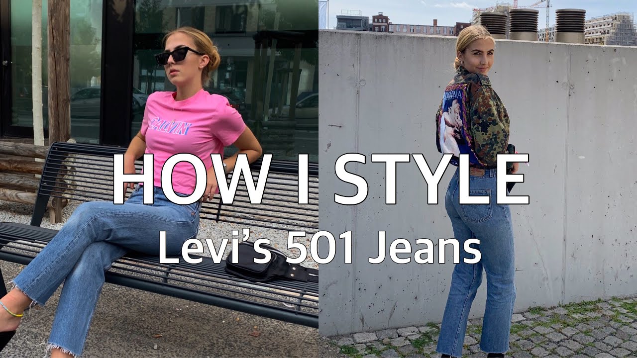 HOW I STYLE: LEVIS 501 JEANS - 7 Outfits | Basiccouture - YouTube