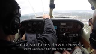 Flying a Small Plane to Midway | Icing, Arrival Procedures, Crosswind