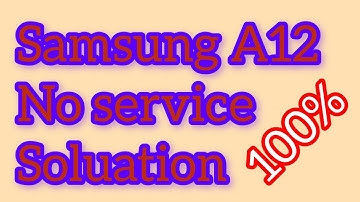 Samsung A12 Network jumper solution || Samsung M12 low Network || Samsung Network