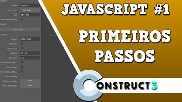 Construct 3 - JavaScript #1 - Iniciando os estudos de JS na engine #construct 3 #c3
