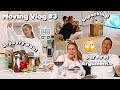 MOVING VLOG #3 | Grocery Haul, Unpacking & Our First Argument...