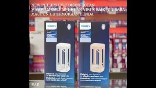 Philips UV-C Disinfection Desk Lamp - Disinfeksi rumah dari virus & bakteri dengan efektif dan mudah