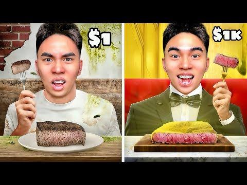 Cheapest Food Vs Most Expensive Food - Nguyen Chi Thanh.