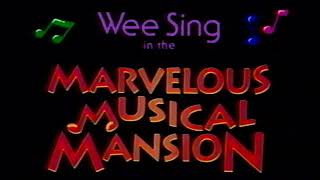 Opening To Wee Sing In The Marvelous Musical Mansion 1992 Vhs True Hq