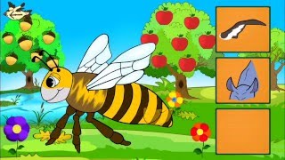 Joyful Animals iOS kids game by 25 Happy Eyes - educational puzzle game for children screenshot 3