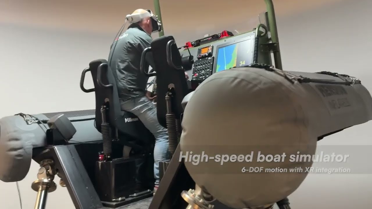 Cruden Search and Rescue simulator with mixed reality