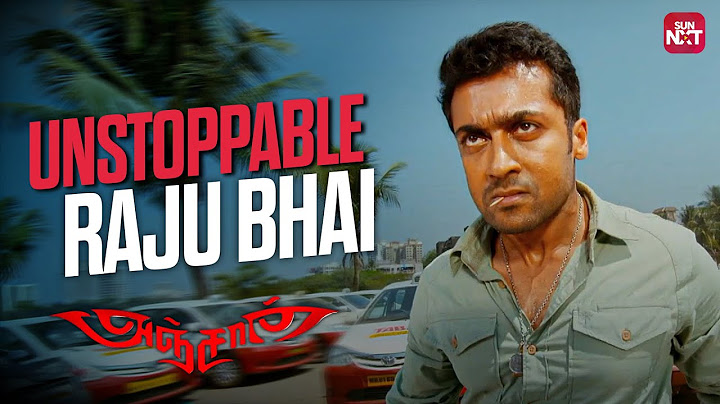 The Iconic Reveal of Raju bhai 🔥| Anjaan | Suriya | Samantha | Sun NXT