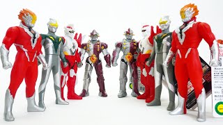 2025vs2017  これが厳しい現実なのか⁈ 【ソフビ雑談】比較したらショッキングすぎたウルティメイトフォースゼロ ★奥特曼 mainan Ultraman omega ウルトラマン オメガ