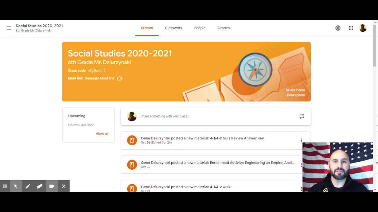 Tips for Using Google Classroom in 6th Grade Social Studies - YouTube