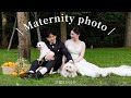【＋13kg】妊娠8ヶ月。家族でマタニティフォトを撮りました。