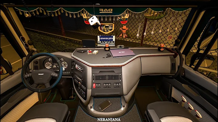 ETS 2 Mod | Interior view for the DAF XF105 [ETS2 v1.36]