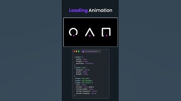 Epic Loading Animation with Just HTML & CSS! 🚀🔥 #coding #shorts #viralshorts