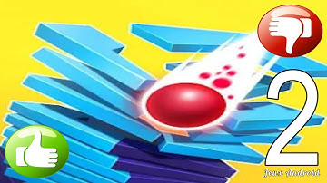 Stack Ball - Brise-plateformes game android ios gameplay walkthrough app all levels #2