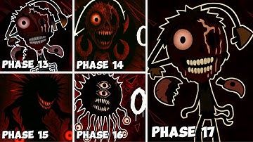 Sprunki Intro PHASE 13 vs PHASE 14 vs PHASE 15 vs PHASE 16 vs PHASE 17 Animated