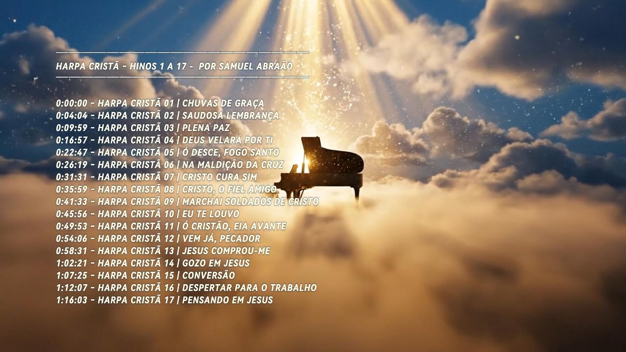 🔴 Harpa Cristã Ao Vivo | Adoração Profética para Oração e Paz