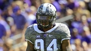 Josh Carraway (TCU DE) vs Oklahoma 2015