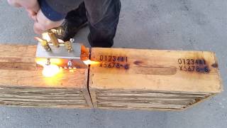 Marcador De Colmenas A Fuego De 14 A 24 Caracteres