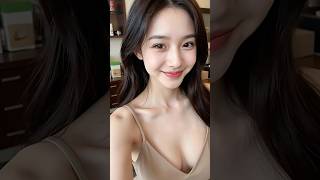 The Mischievous And Lovely Girl In The Grey Halter Is Smiling Playy