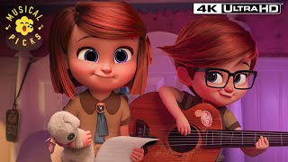 Tim And Tabitha Sing If You Want To Sing Out, Sing Out The Boss Baby Family Business 4K Hd