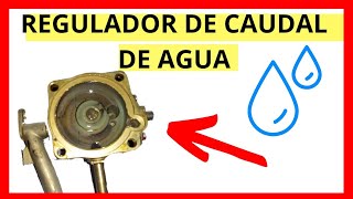 COMO REPARAR EL REGULADOR DE CAUDAL DE AGUA DEL CALENTADOR