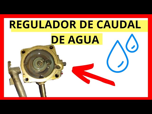 COMO REPARAR EL REGULADOR DE CAUDAL DE AGUA DEL CALENTADOR 