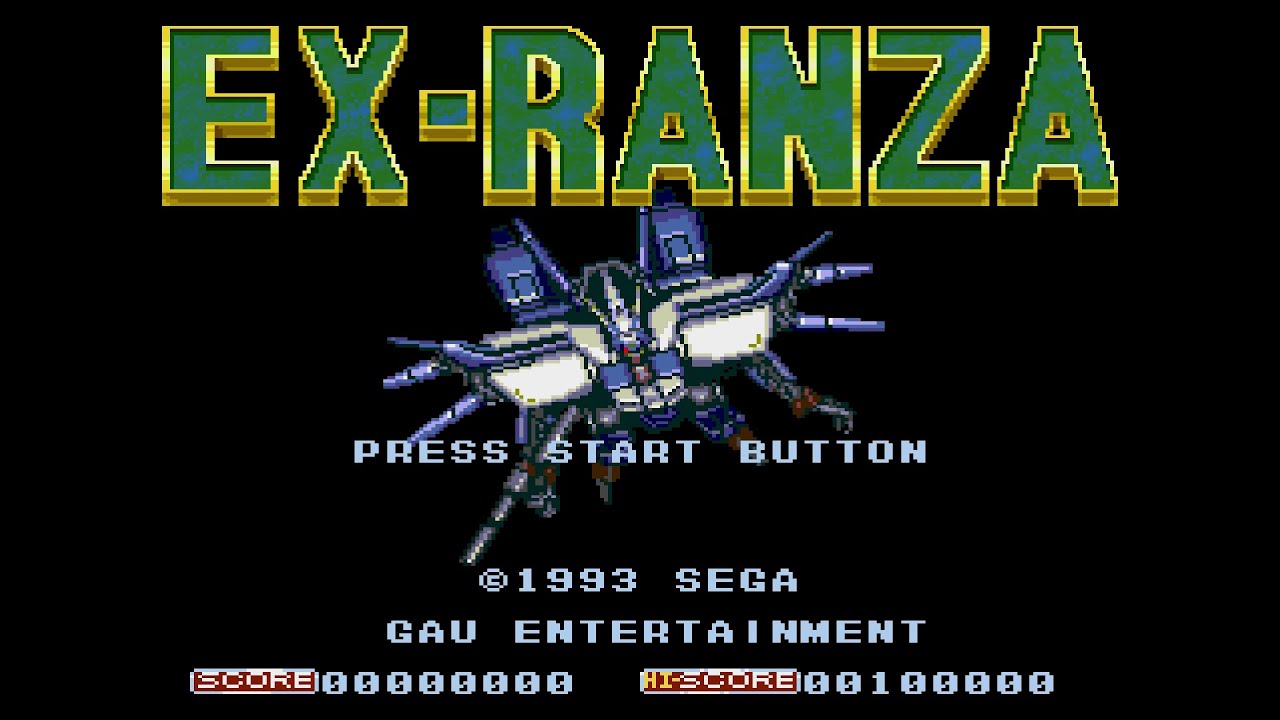 Ex-Ranza (エクスランザー). [Mega Drive - Gau Entertainment, SEGA]. (1993). HARD. ALL.