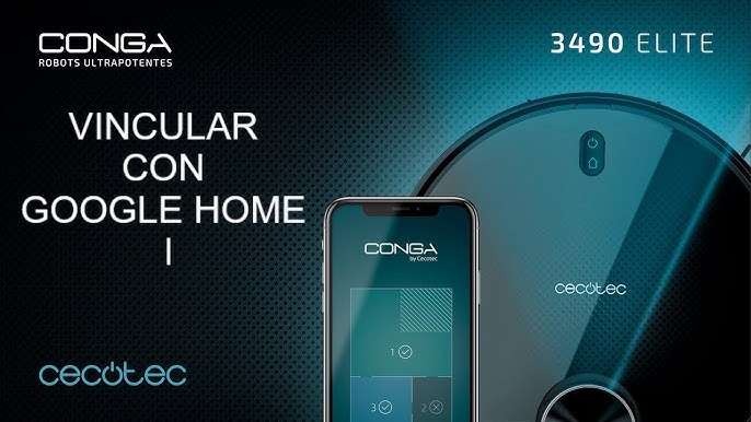 Conecta el robot Conga 1090 CONNECTED a los asistentes virtuales de control  por voz Alexa y Google Home 💥 ¿No te parece increíble? ¡Es que ya no se  le, By Jolitec