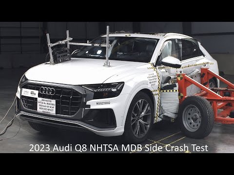 2022-2024 Audi Q8 NHTSA MDB Side Crash Test