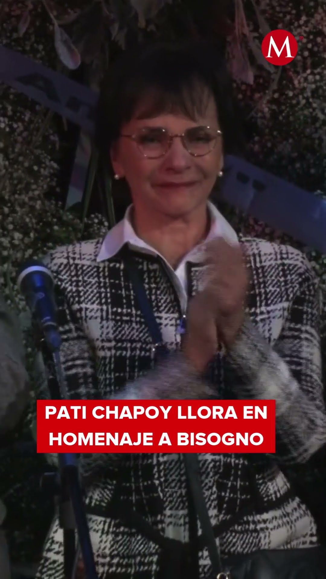Pati Chapoy rompe en llanto en homenaje a DANIEL BISOGNO