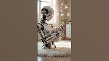 Elegant Care: Future Baby Love with AI Robots #FutureRoboHub #AI #Robotics #TechInnovation