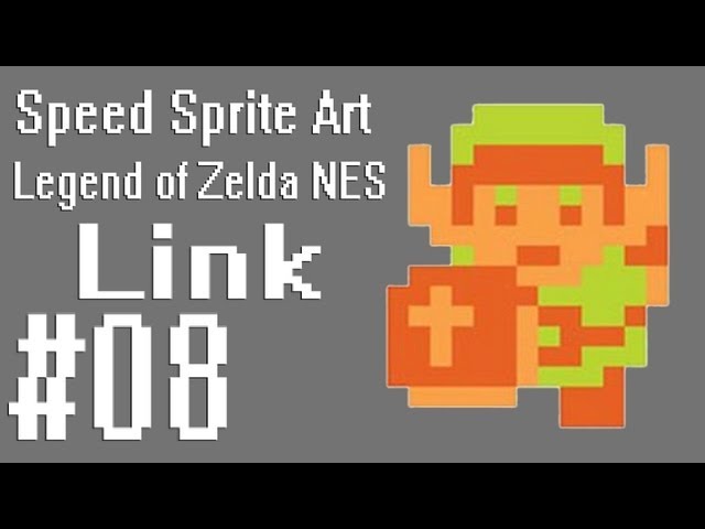 zelda sprites 8 bit