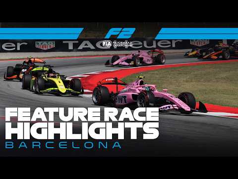 F2 Feature Race Highlights | 2026 Barcelona Grand Prix