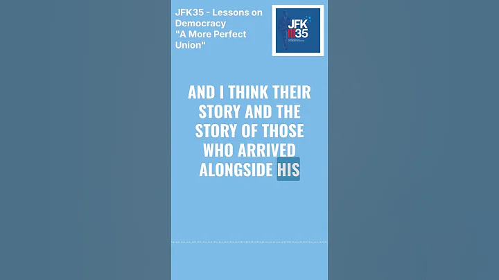 Historian Fredrik Logevall on JFK's belief in "A Nation of Immigrants"