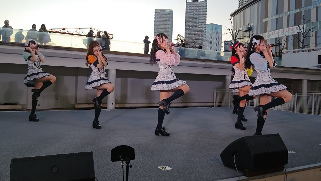 花いろは　『ラビニュー』　「桃色ジュテーム」リリースイベント@ららぽーと豊洲シーサイドデッキ(2025/02/09)