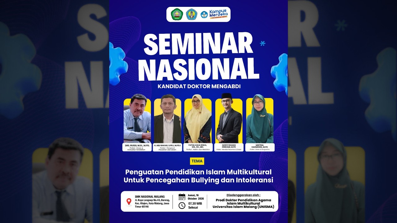 SEMINAR NASIONAL KANDIDAT DOKTOR MENGABDI