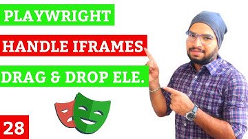 Playwright #28 Handle Iframes & Drag and Drop in Playwright