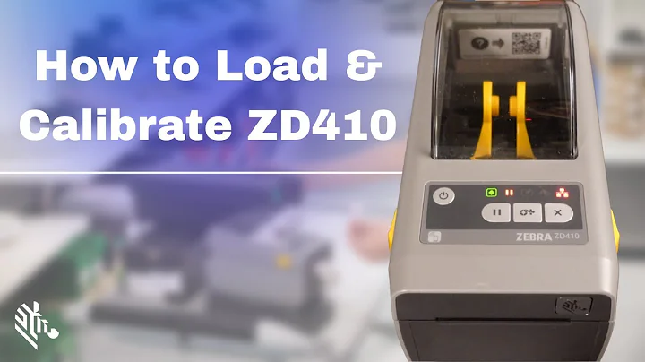 Loading & Calibrating Zebra Label Printer