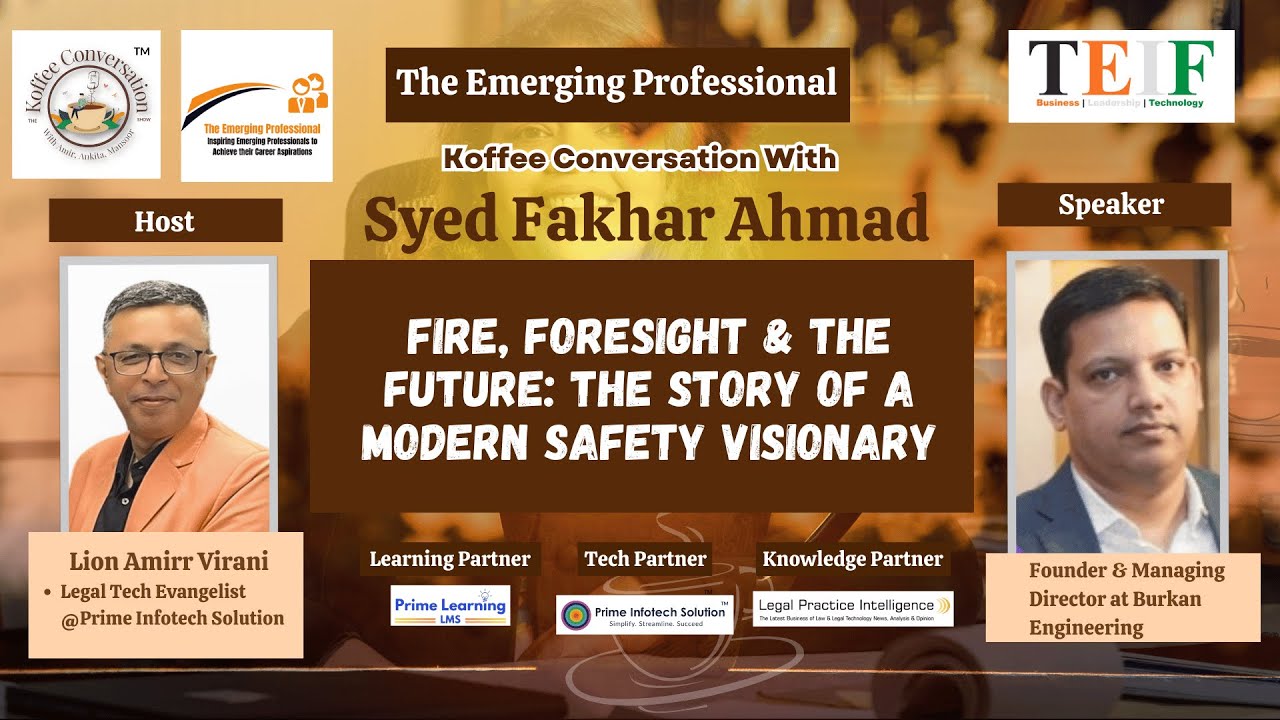 Пожарная безопасность, предвидение и будущее: история современного визионера в этой области с Сай...