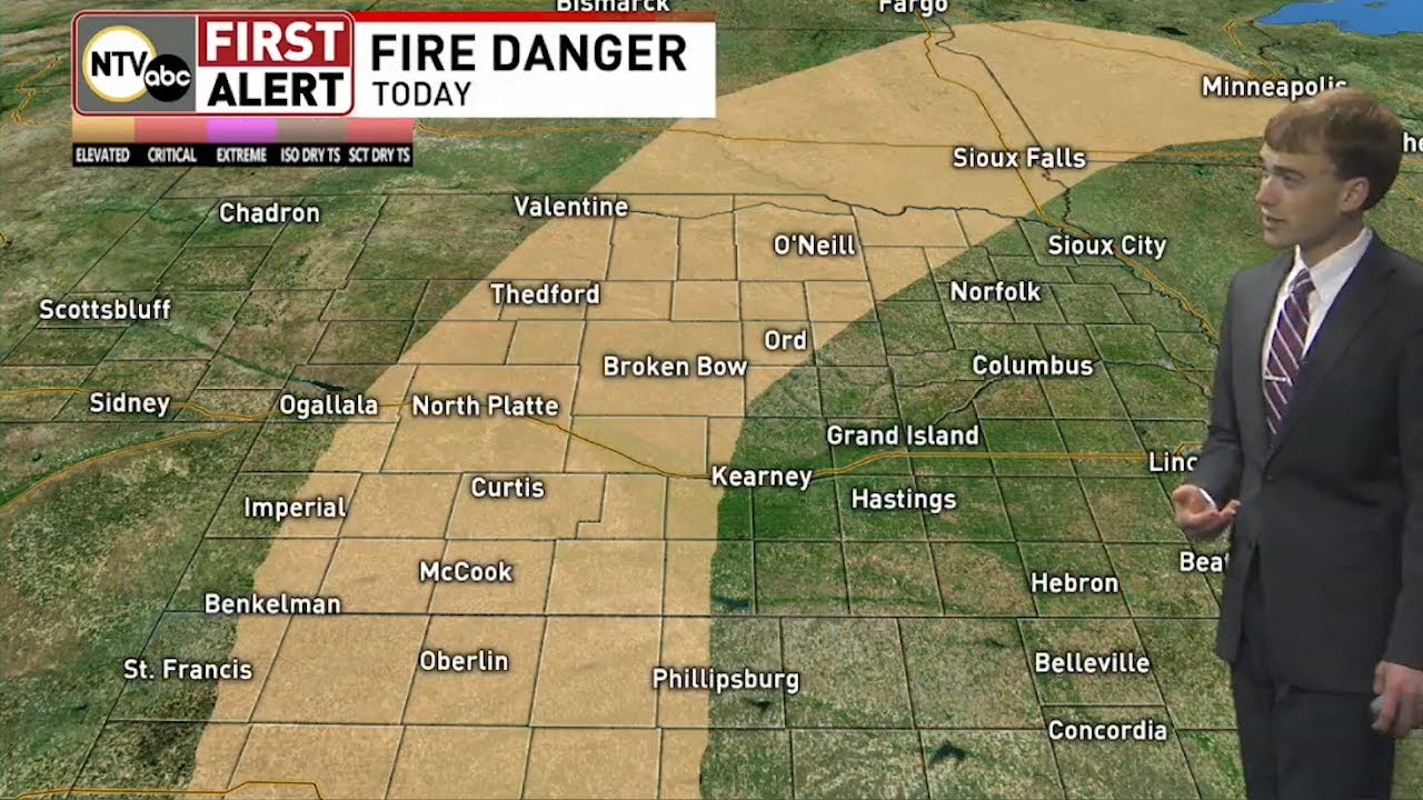 Fire danger possible on this hot Labor Day (NTV First Alert Forecast ...