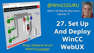 WinCC v8.0 Step By Step 27: How to Setup & Deploy WebUX - Runtime In A Browser 🤯👀  #winccguru