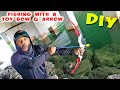 Dollar Store BOW and ARROW Fishing Challenge!