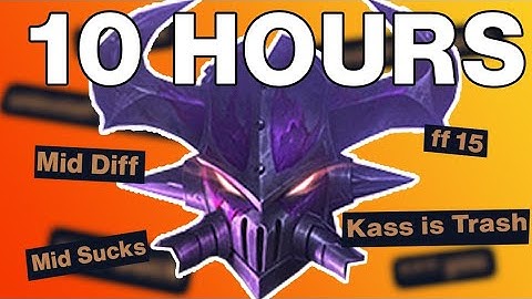 I Spent 10 Hours Learning Kassadin to Prove He