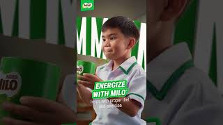Energize your kid's small beginnings with MILO®’s Triple Advantage for champion energy!