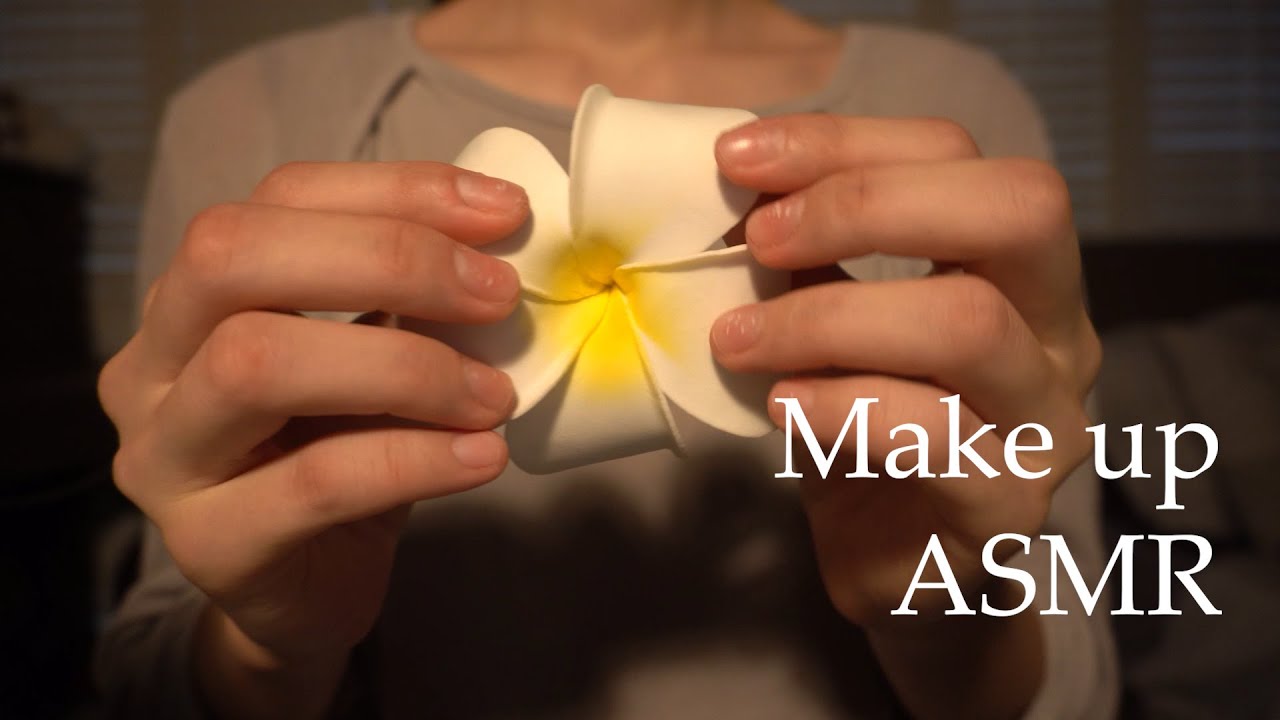 [후시녹음 ASMR]  노토킹 메이크업 / no talking make up / 클렌징, 화장, 여드름 압출, 태핑