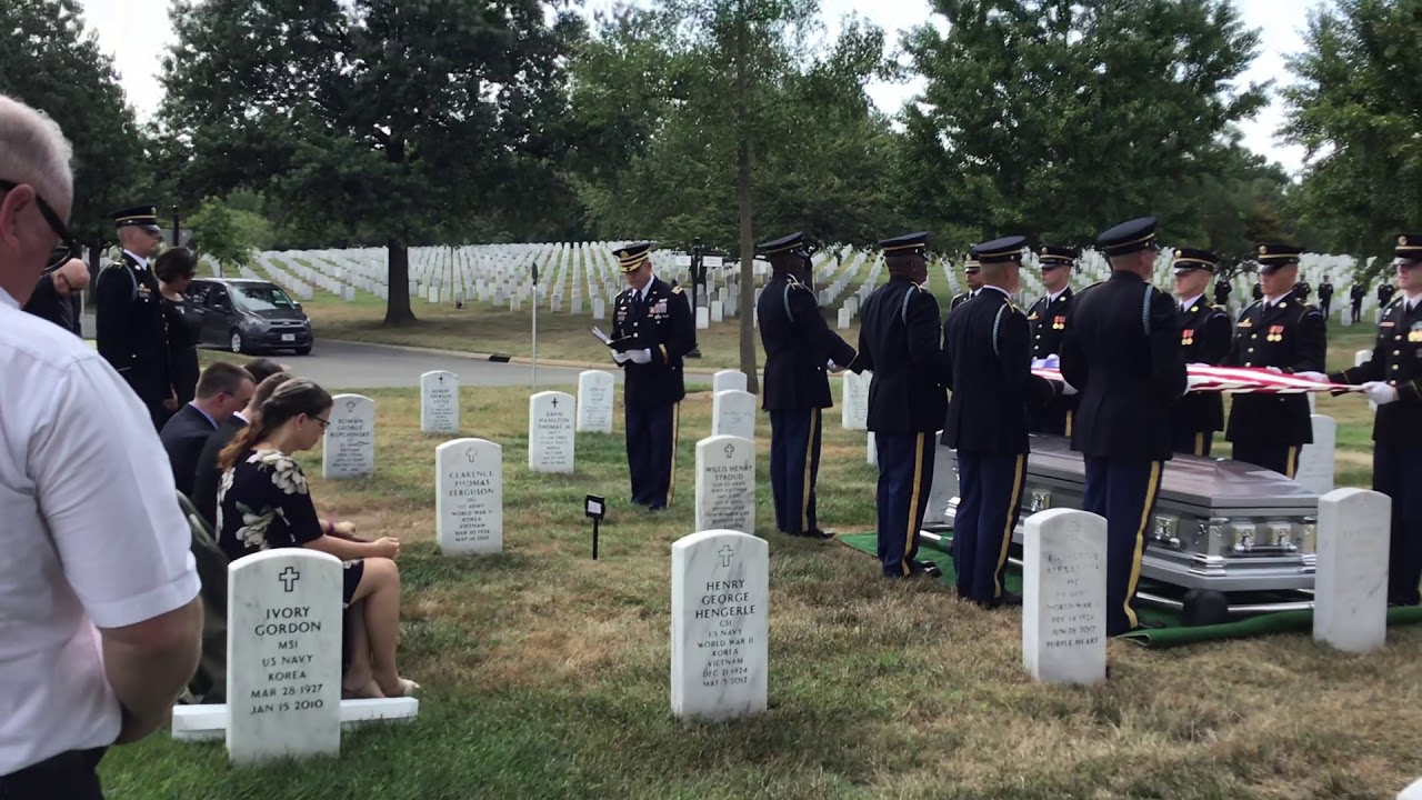Lt.Col. Jim Nicholson Funeral Service
